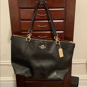 Coach handbag, black